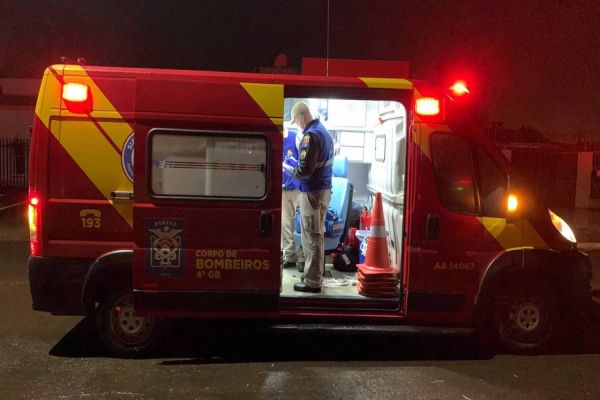 Imagem referente a notícia: Homem de 33 anos é atropelado por carro no Jardim Alvorada em Cascavel