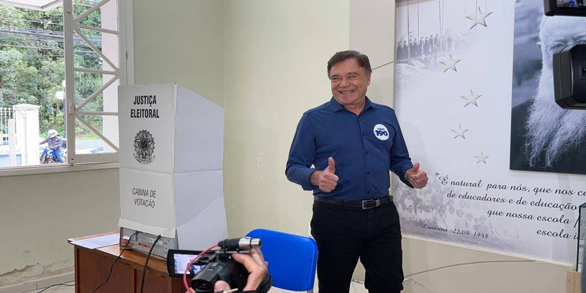 Alvaro Dias vota em Londrina e promete o melhor mandato