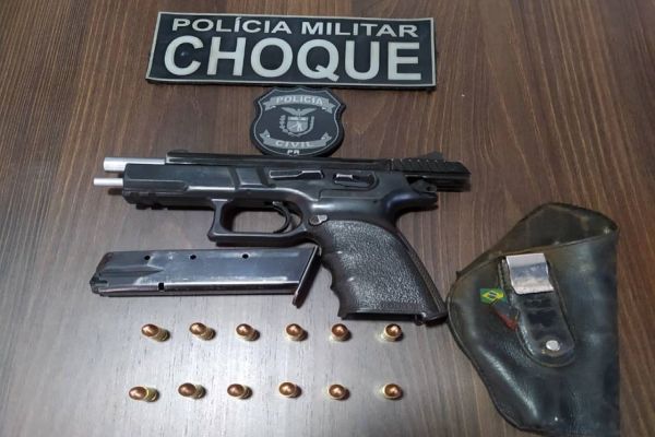 DH Cascavel e Choque realizam cumprimento de mandados de busca e apreensão em Quedas do Iguaçu