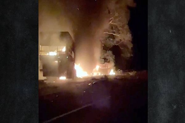 Imagem referente a notícia: Gravíssimo acidente deixa várias pessoas feridas e uma em óbito na BR-376, em Ortigueira