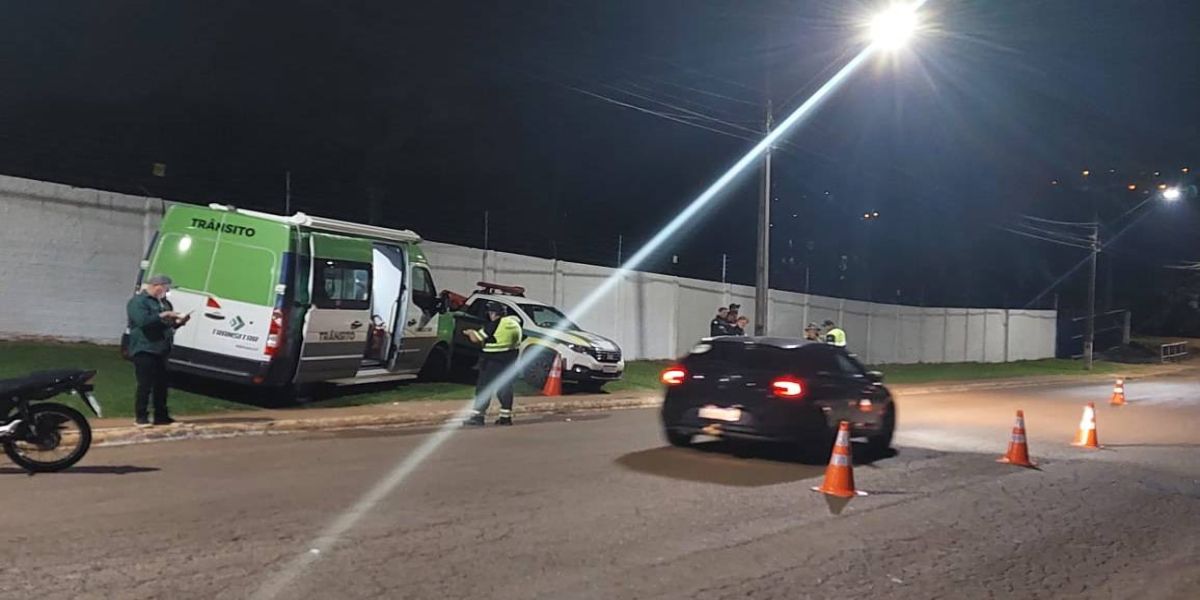 Blitz: dez condutores são autuados por embriagues ao volante