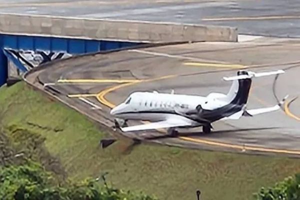 Susto: Pista de Congonhas é fechada após estouro em pneu de avião