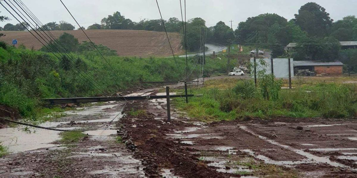 Balanço da Defesa Civil aponta 19 municípios atingidos pelas fortes chuvas no Paraná
