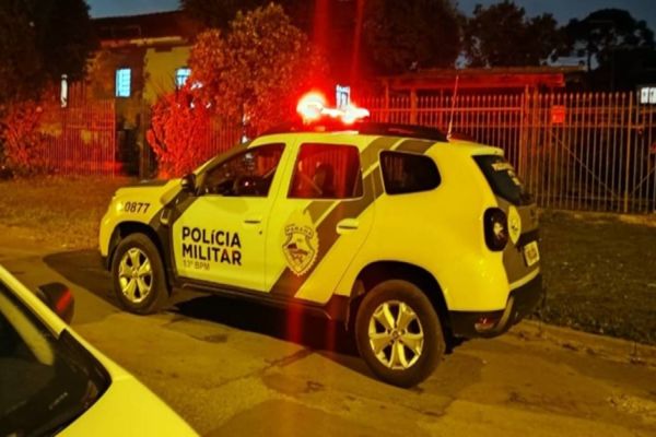 Família é feita refém e levada por assaltantes em Santa Helena