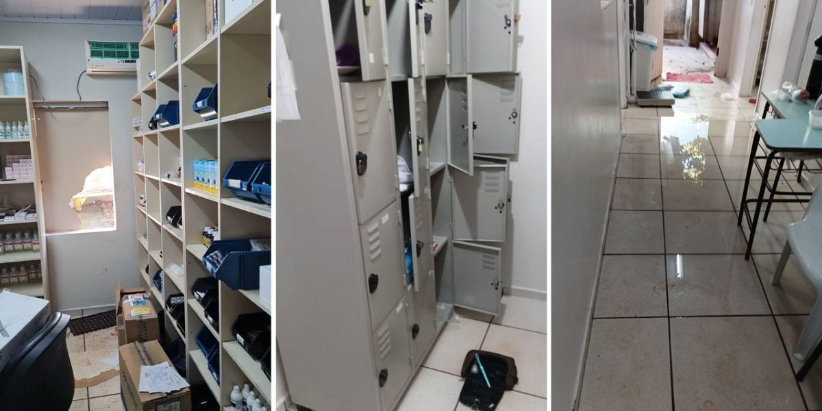 Pela segunda vez: USF do Bairro Interlagos é arrombada novamente e bandidos levam diversos itens