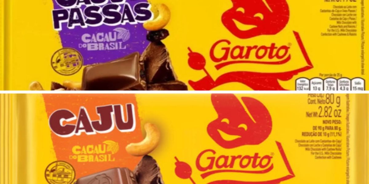 Anvisa proíbe venda de 2 lotes de chocolates Garoto que podem conter vidro