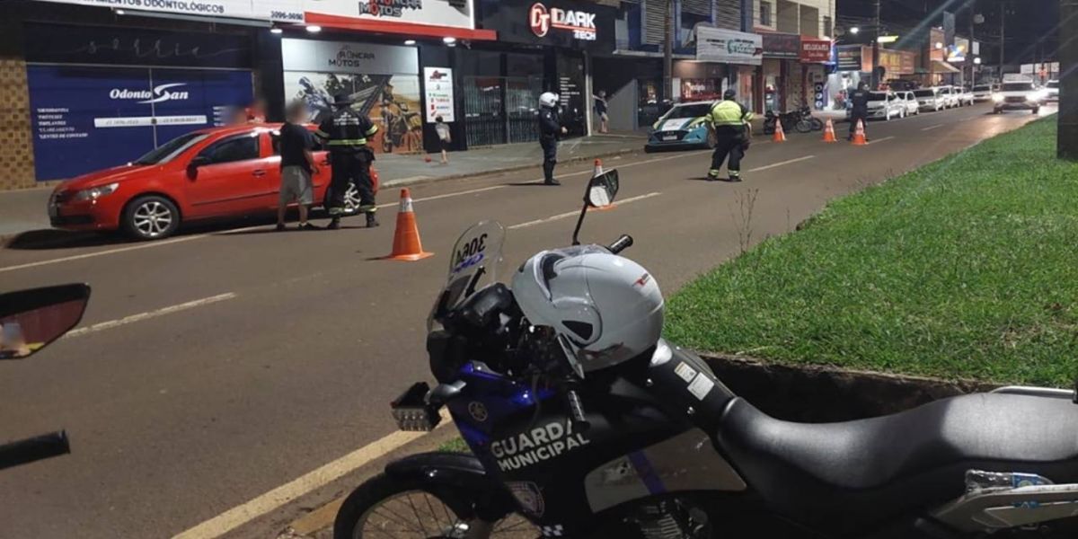 Blitz flagra 19 condutores sem CNH e seis condutores por embriaguez ao volante em Cascavel