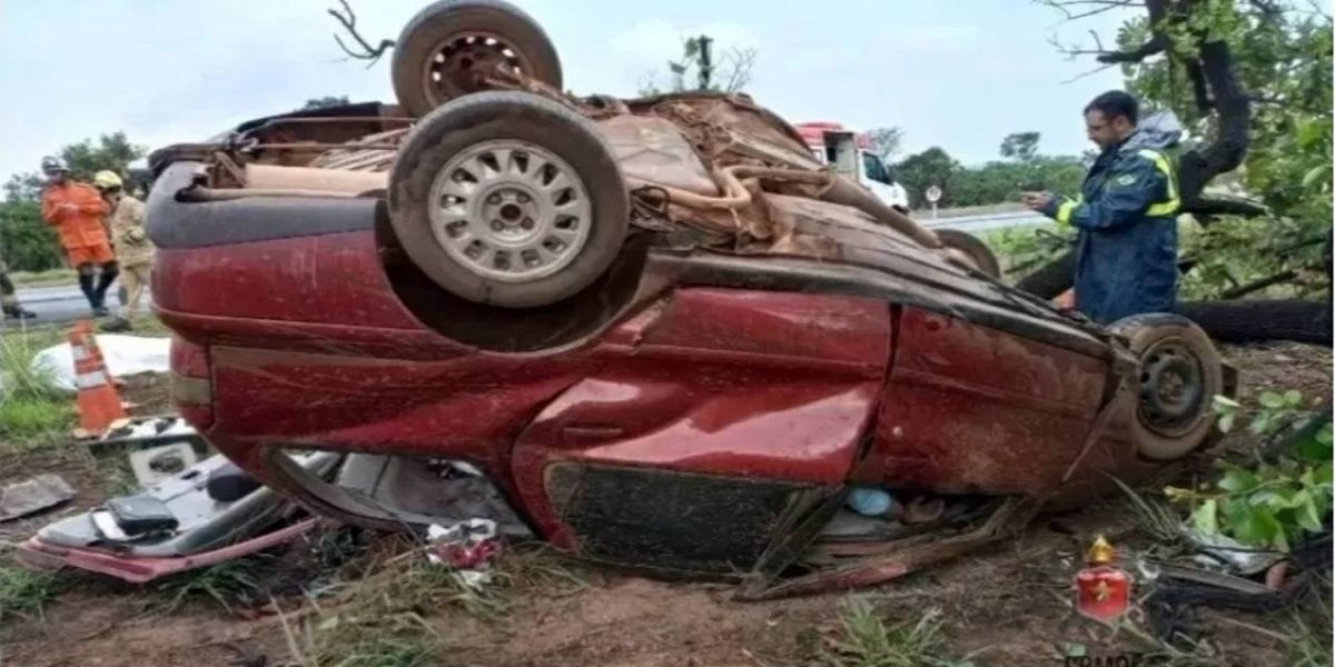 Casal morre e criança fica ferida após acidente na BR-020