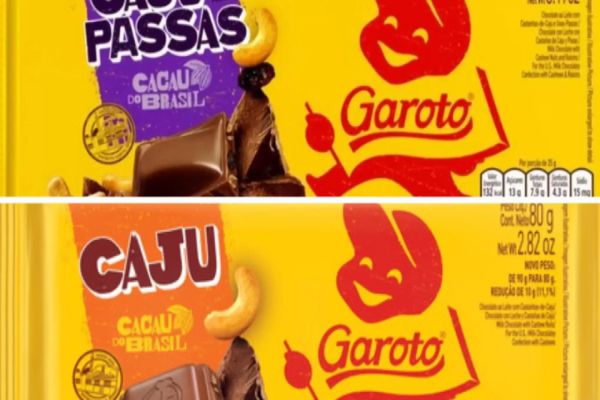 Anvisa proíbe venda de 2 lotes de chocolates Garoto que podem conter vidro