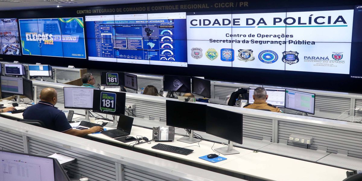 Forças de segurança garantem tranquilidade no segundo turno das eleições no Paraná