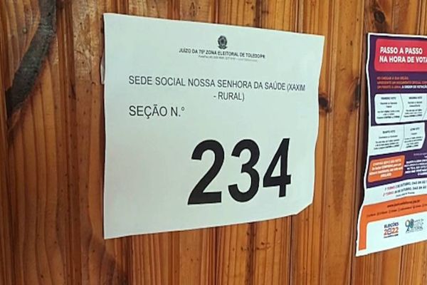 Eleições 2022: Urna eletrônica tem a tecla de número 3 colada em Toledo