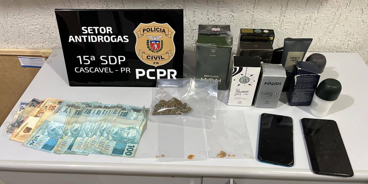 GDE prende em flagrante casal por tráfico de drogas no bairro Parque São Paulo