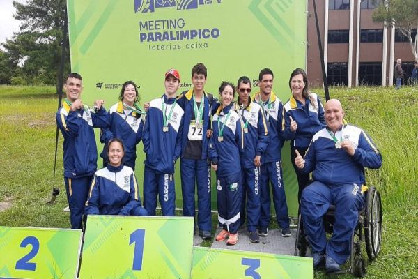 Atletas do paradesporto de Cascavel brilham no Brasileiro de Atletismo e Natação