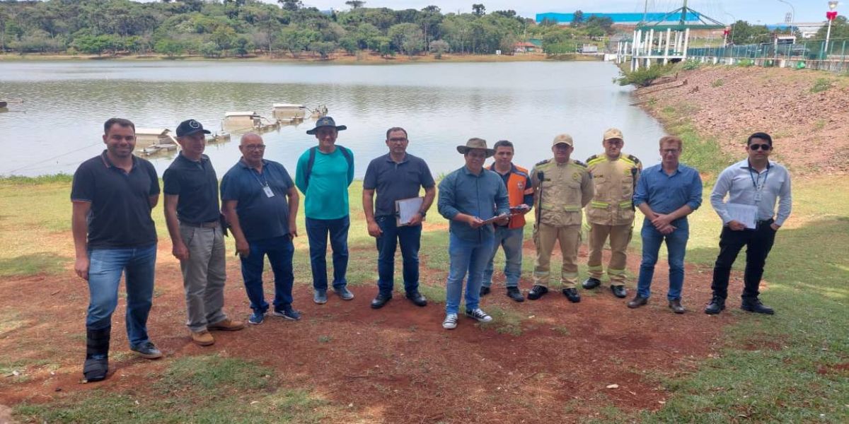 Comissão de Acompanhamento e Monitoramento da Barragem do Lago realiza inspeção técnica