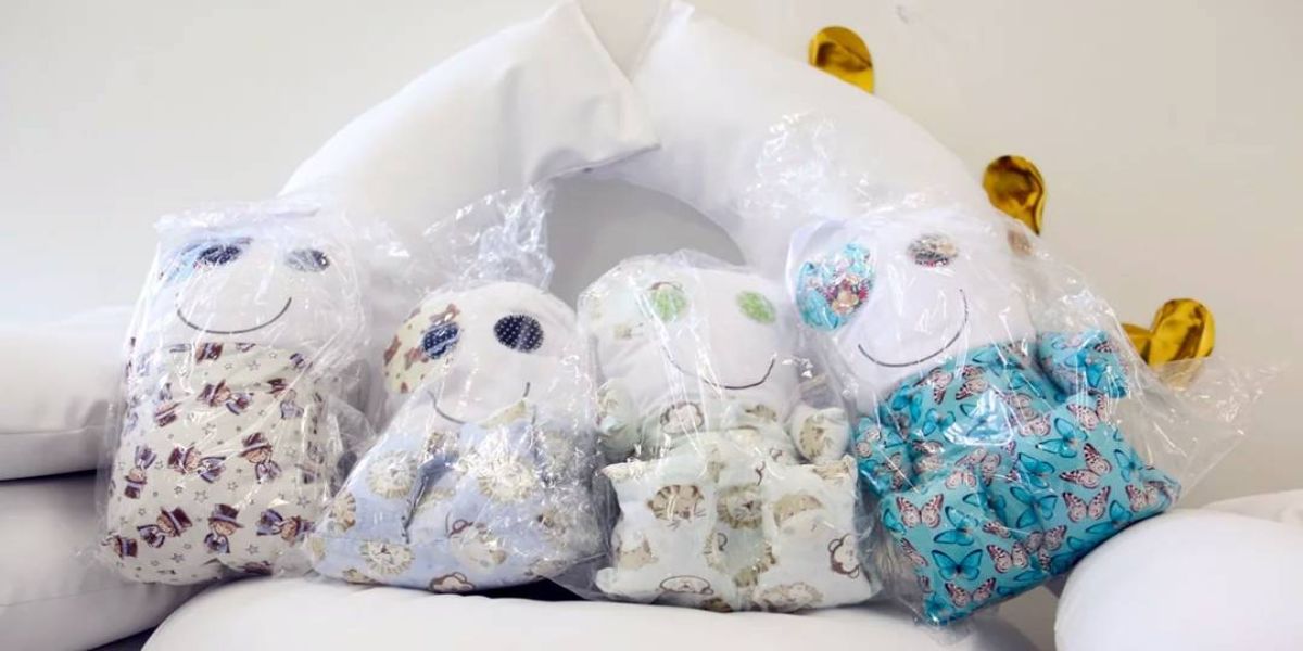 Banco de leite do HUOP recebe 23 almofadas para amamentação