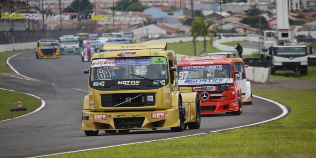 Mottin e Fleck são os vencedores da Fórmula Truck em Londrina; Pedro Muffato ficou em segundo