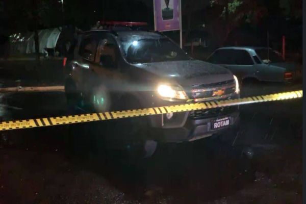 Homem é baleado após reagir abordagem policial em Santa Tereza do Oeste