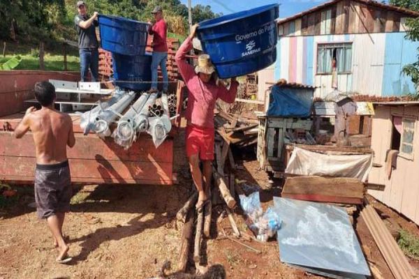 Projeto Caixa D’Água Boa vai atender mais 2 mil famílias em 100 municípios paranaenses