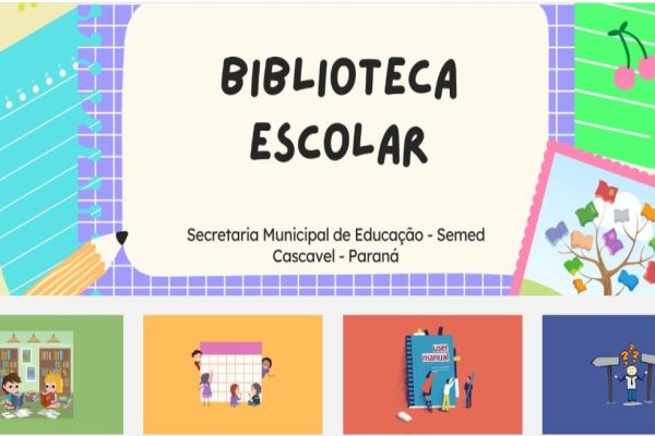 Bibliotecas Escolares de Cascavel agora têm um site para chamar de seu