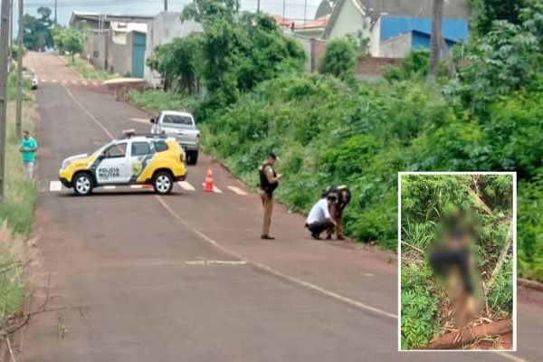 Mulher de 39 anos é encontrada morta com sinais de estrangulamento em Ubiratã