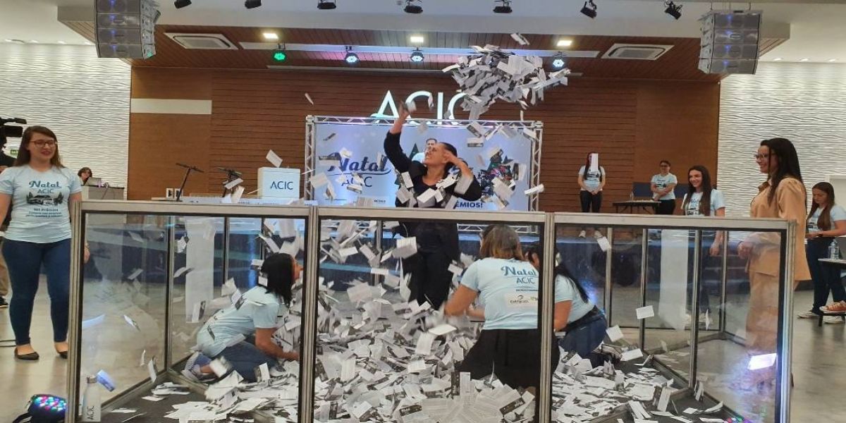 Acic divulga ganhadores do primeiro sorteio oficial da Campanha de Natal