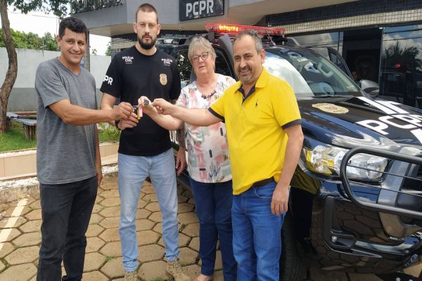 Quedas do Iguaçu: Polícia Civil recebe viatura 0 km do governo do Estado