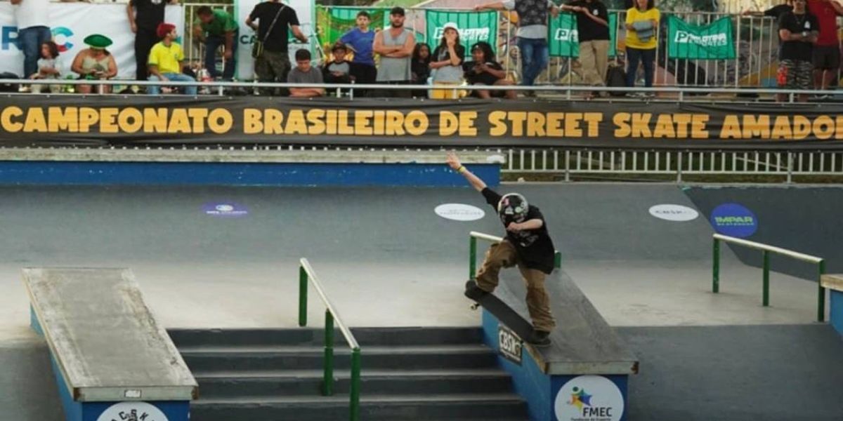 Confira a programação do Brasileiro de Skate para Sábado e Domingo