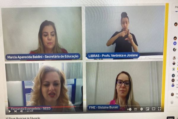 Resultado na aprendizagem foi tema do 6º Fórum Municipal de Educação