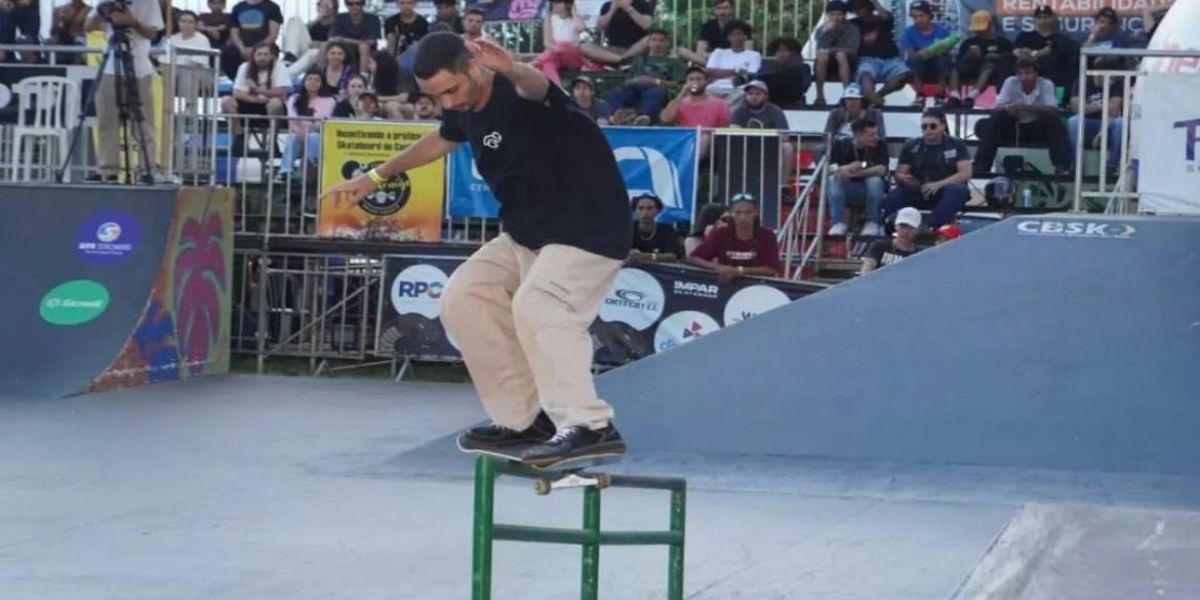 Vitor Hugo Genghini é o Campeão Brasileiro de Street Skate AM 2022 em Cascavel