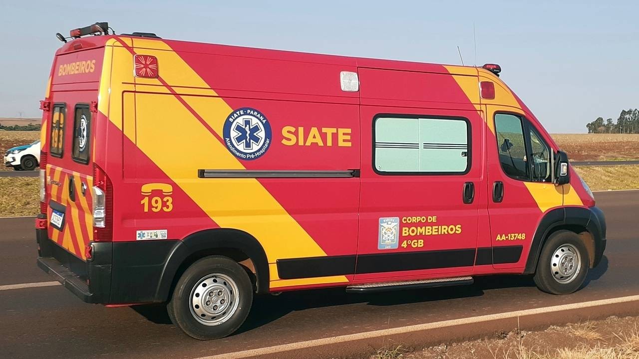 Duas pessoas morrem e outras quatro ficam feridas sendo três crianças na PR-180 em Cascavel
