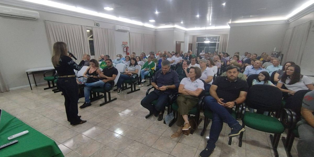 Sindicato Rural de Cascavel realiza palestra sobre prevenção de crimes na área rural