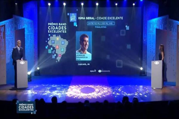 Imagem referente a notícia: Cidade Excelente: Cascavel avança e agora é a segunda melhor cidade do Brasil