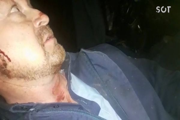 Imagem referente a notícia: Sobrevivente de tragédia na BR-376 grava vídeo de dentro do caminhão; assista