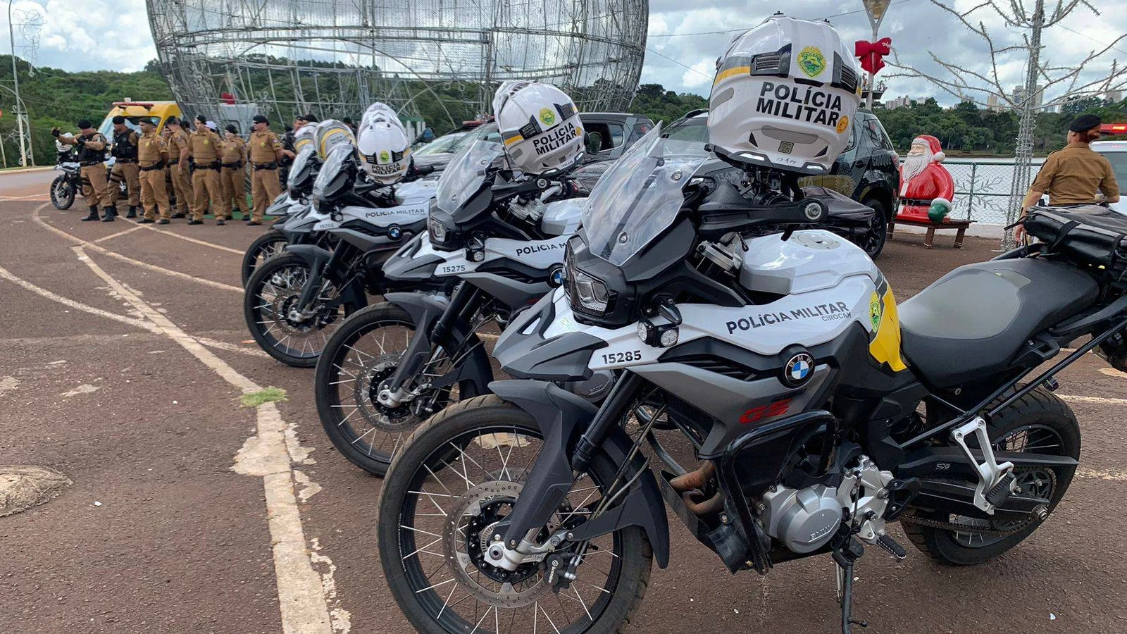 Foto relacionada a notícia: Polícia Militar lança ‘Operação Natal 2022’ em Cascavel