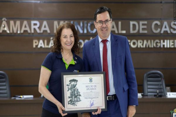 Rotary recebe reconhecimento pelo tradicional bolo de aniversário para Cascavel