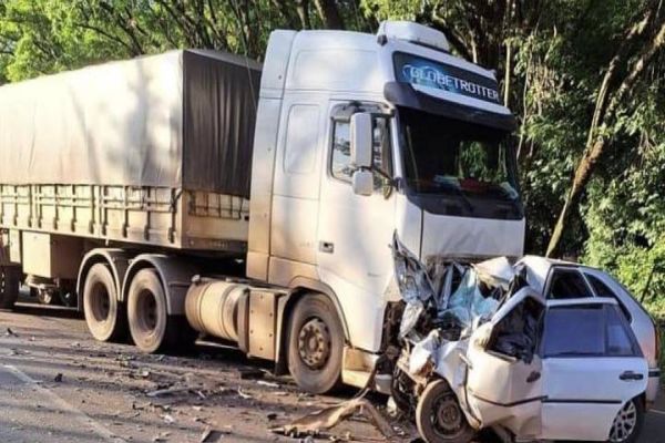 Jovem de Nova Tebas morre em grave acidente de trânsito na PR-460