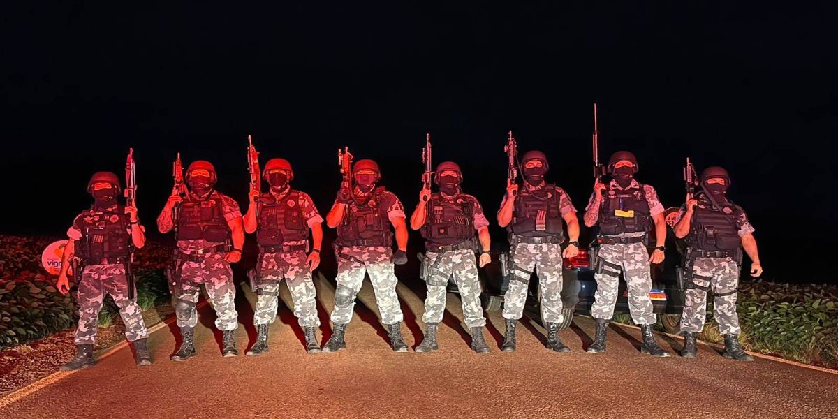 Forças de segurança realizam Exercício Simulado contra Crimes Violentos, em Cascavel
