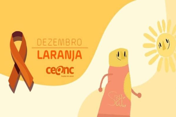A nova tendência é o laranja: campanha alerta sobre o câncer de pele