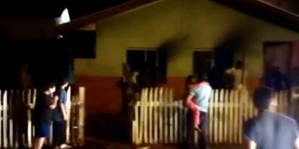 Criança morre carbonizada após pegar fogo em colchão em Manoel Ribas