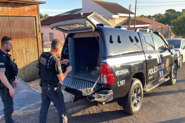 Imagem referente a notícia: Polícia Civil desarticula quadrilha especializada em roubos de caminhão em Cascavel e Umuarama