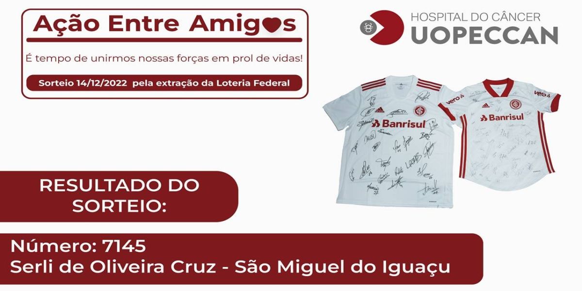 Confira o resultado Ação Entre Amigos da Uopeccan