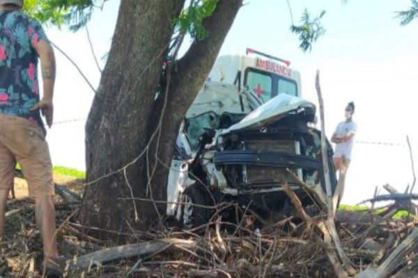 Jovem morre após colidir violentamente contra árvore na PR-498 no Noroeste do Paraná