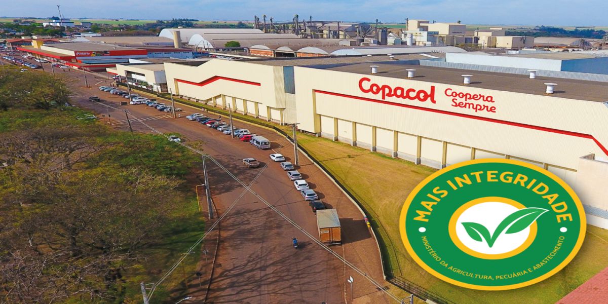 Copacol obtém Selo Verde do Ministério da Agricultura