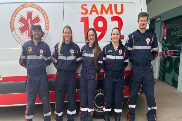 Socorristas revertem PCR em mulher de 61 anos em Cascavel