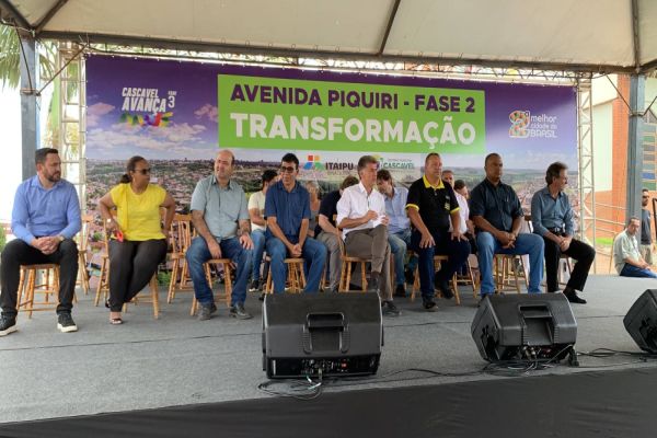 Revitalização da avenida Piquiri atende antiga aspiração da região Norte