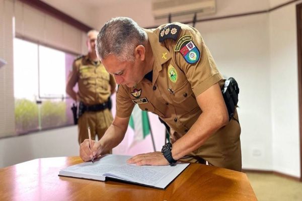 Coronel Rubens Garcez da Luz assume o 5º Comando Regional de Polícia Militar