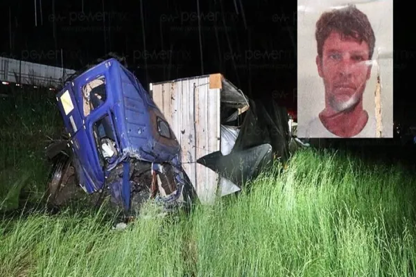 Foto relacionada a notícia: Paranaense morre em acidente entre carreta e ônibus na BR-163 em Diamantino/MT