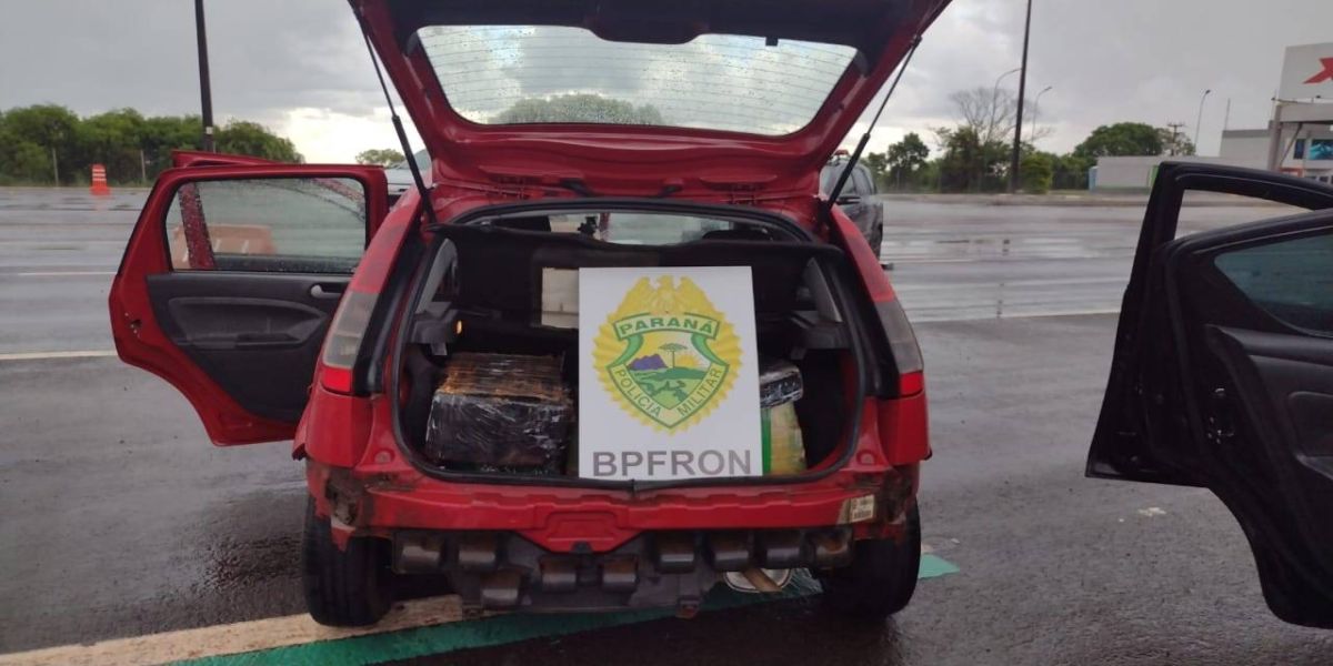 BPFRON apreende 122,800kg  de substância análoga a maconha em Céu Azul