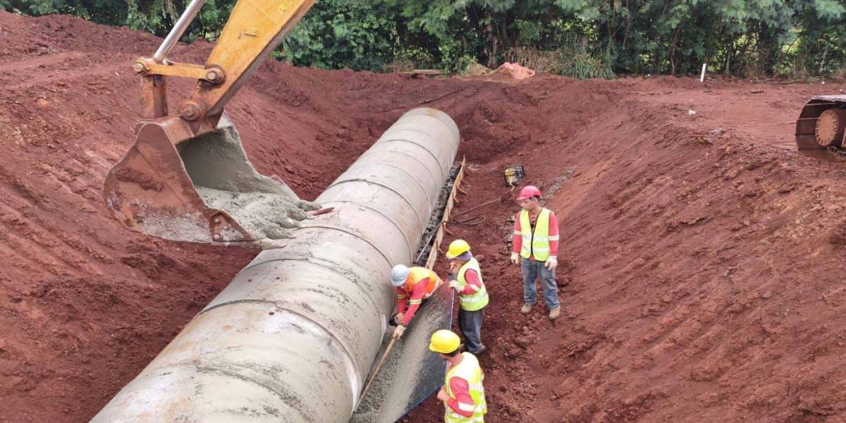 Com passa-fauna, terraplanagem e viaduto em obras, duplicação da Rodovia das Cataratas avança