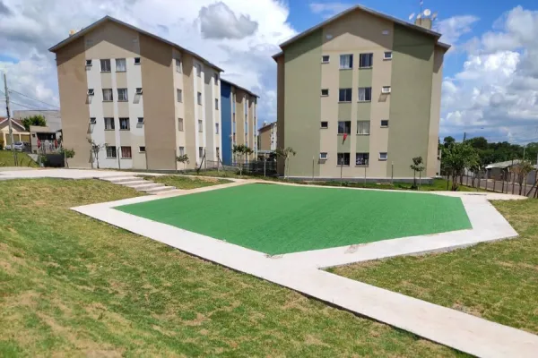 Foto relacionada a notícia: Madril acompanha construção de área de lazer no XIV de novembro
